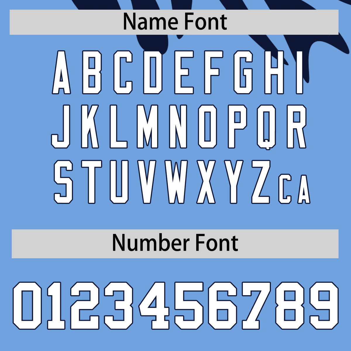 Custom Navy Light Blue Leopard Print Pullover Sweatshirt Hoodie| KXKSHOP