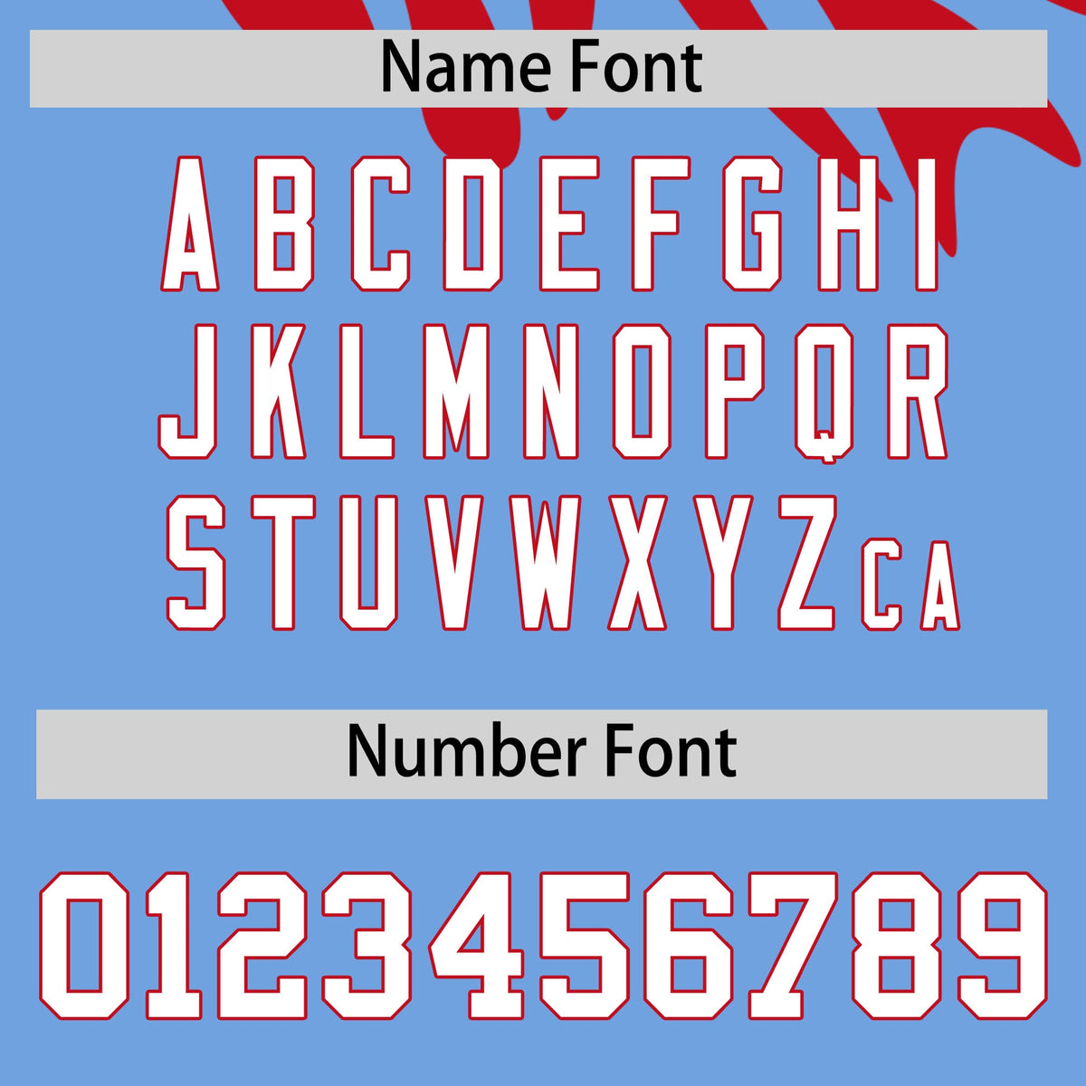 Custom Red Light Blue Leopard Print Pullover Sweatshirt Hoodie| KXKSHOP