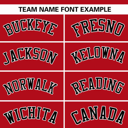 Custom Stitched Sportwear Red Black-White Raglan Sleeves Pullover Hoodie