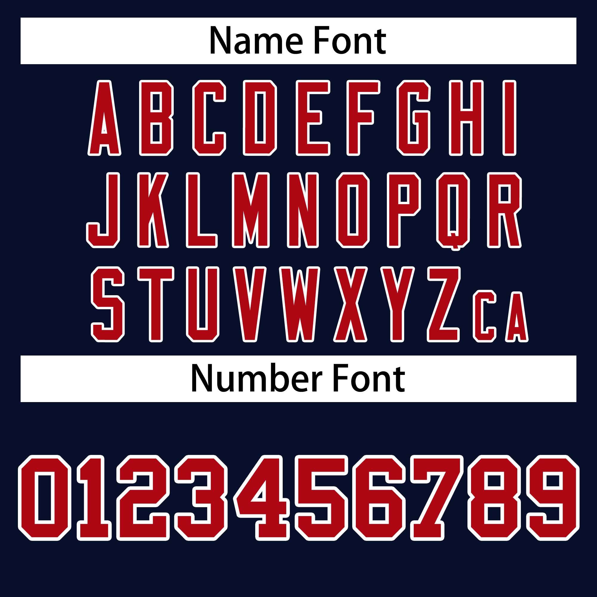 Custom Navy Red-White Raglan Sleeves Stitched Sportwear Pullover Hoodie