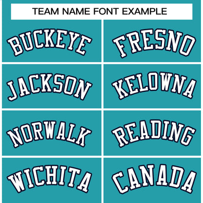 Custom Aqua White-Navy Raglan Sleeves Pullover Personalized Team Sweatshirt Hoodie