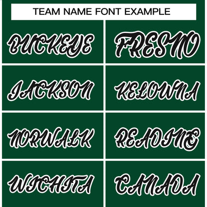 Custom Green Black-White Raglan Sleeves Pullover Personalized Team Sweatshirt Hoodie