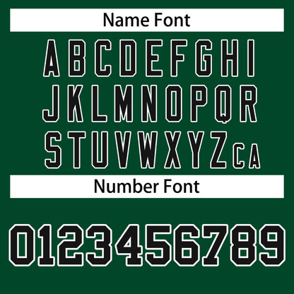Custom Green Black-White Raglan Sleeves Pullover Personalized Team Sweatshirt Hoodie