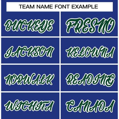 Custom Royal Green-White Raglan Sleeves Pullover Personalized Team Sweatshirt Hoodie