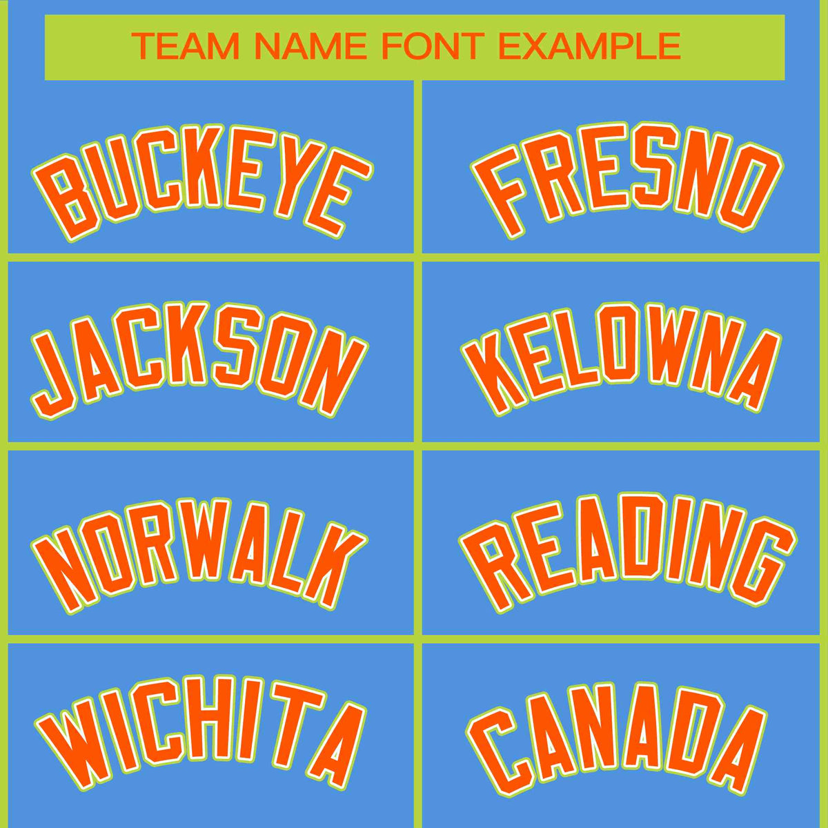 Custom Stitched Powder Blue Neon Green-Orange Raglan Sleeves Sports Full-Zip Sweatshirt Hoodie