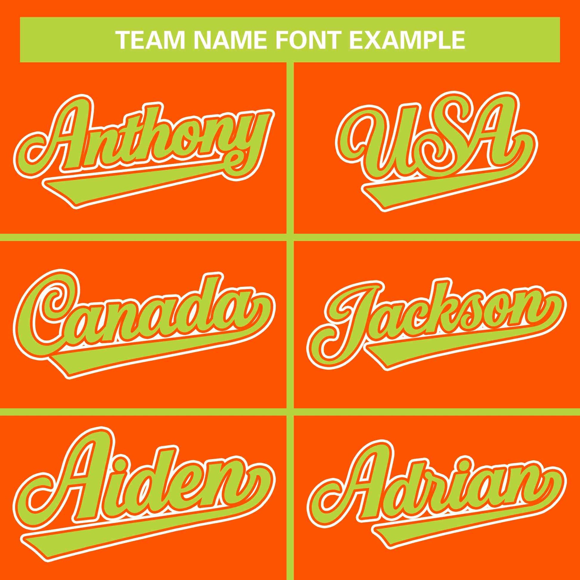 Custom Stitched Orange Neon Green Raglan Sleeves Sports Full-Zip Sweatshirt Hoodie