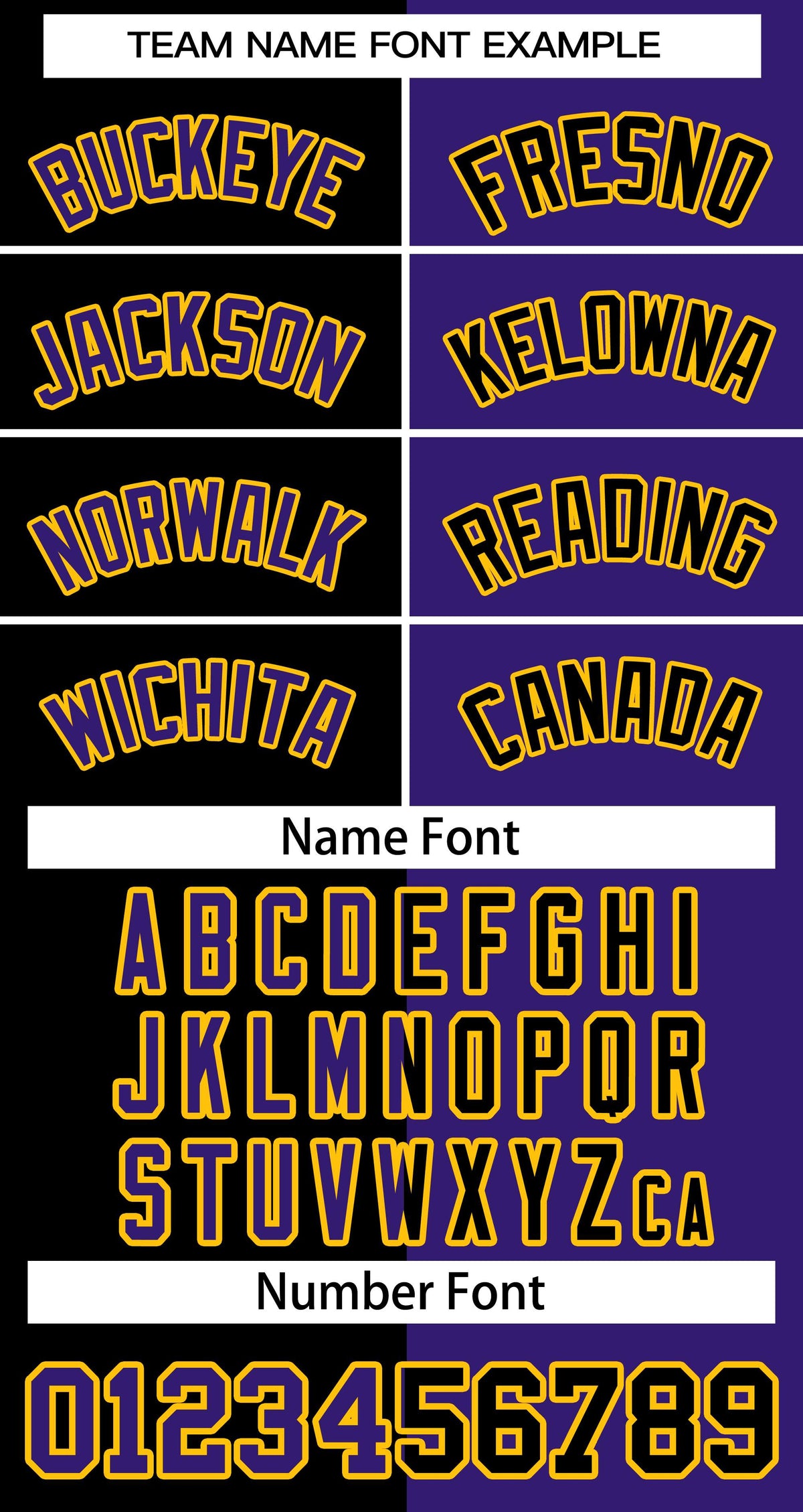 Custom Black Purple Purple-Gold Split Fashion Stitched Sportwear Pullover Hoodie