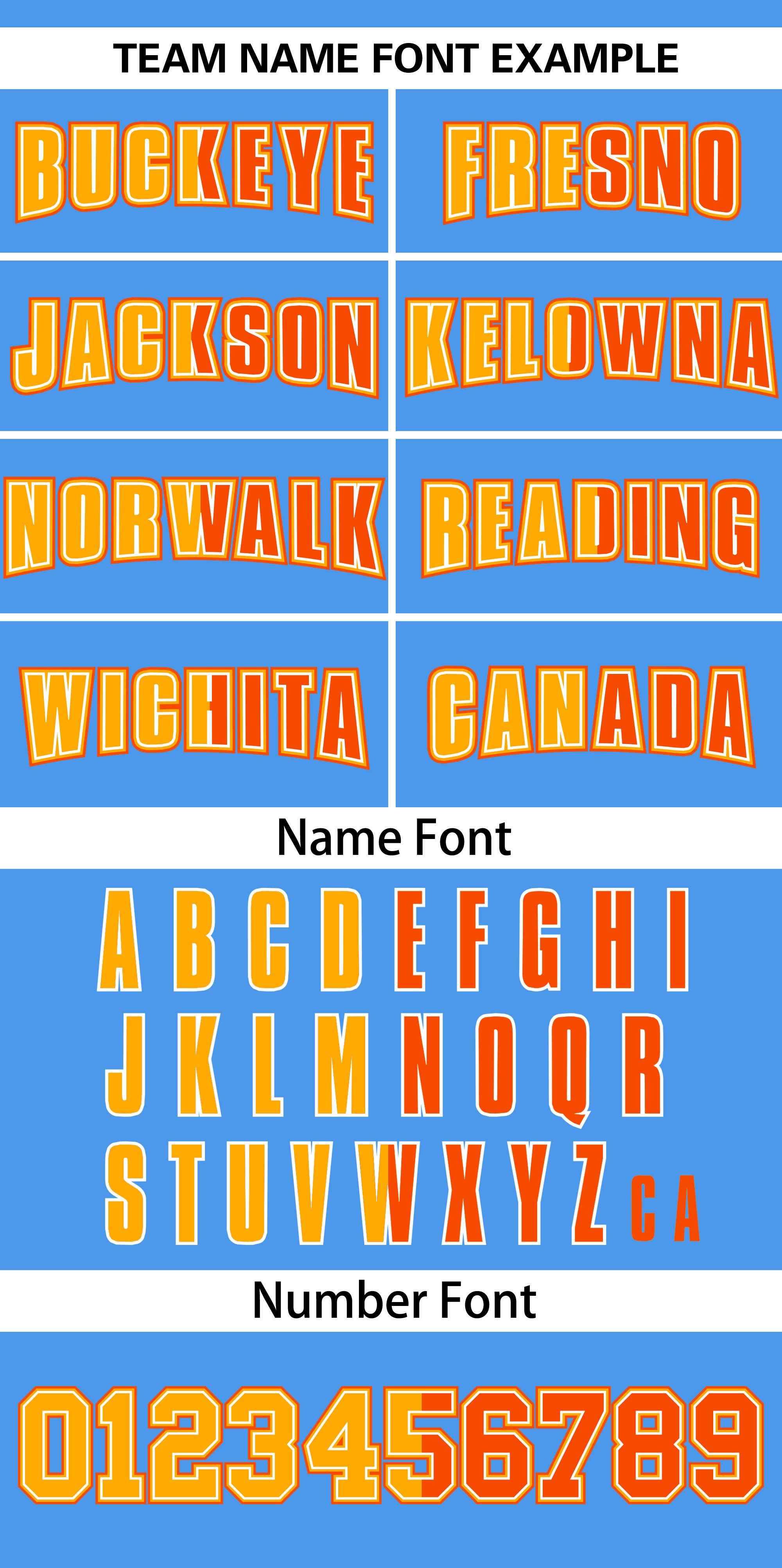 Custom Stitched Powder Blue Yellow-Orange Cotton Pullover Sweatshirt Hoodie