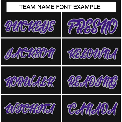 Custom Stitched Black Purple Raglan Sleeves Sports Pullover Sweatshirt Hoodie For Women