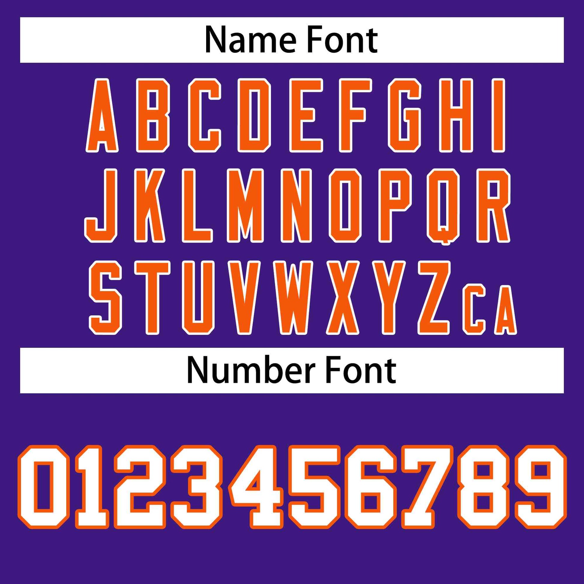 Custom Stitched Purple Orange-White Raglan Sleeves Sports Pullover Sweatshirt Hoodie For Men
