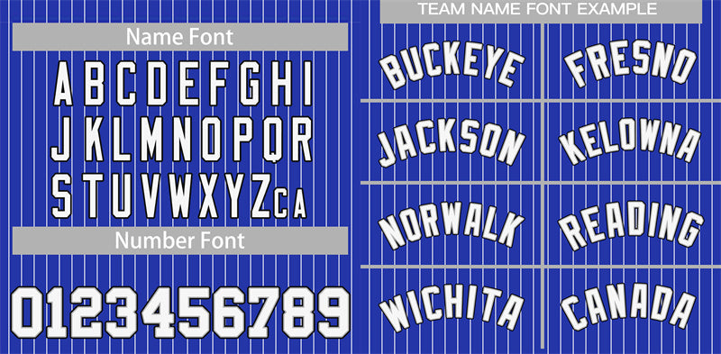 Custom Royal White-Black Stripe Fashion Authentic Baseball Jersey