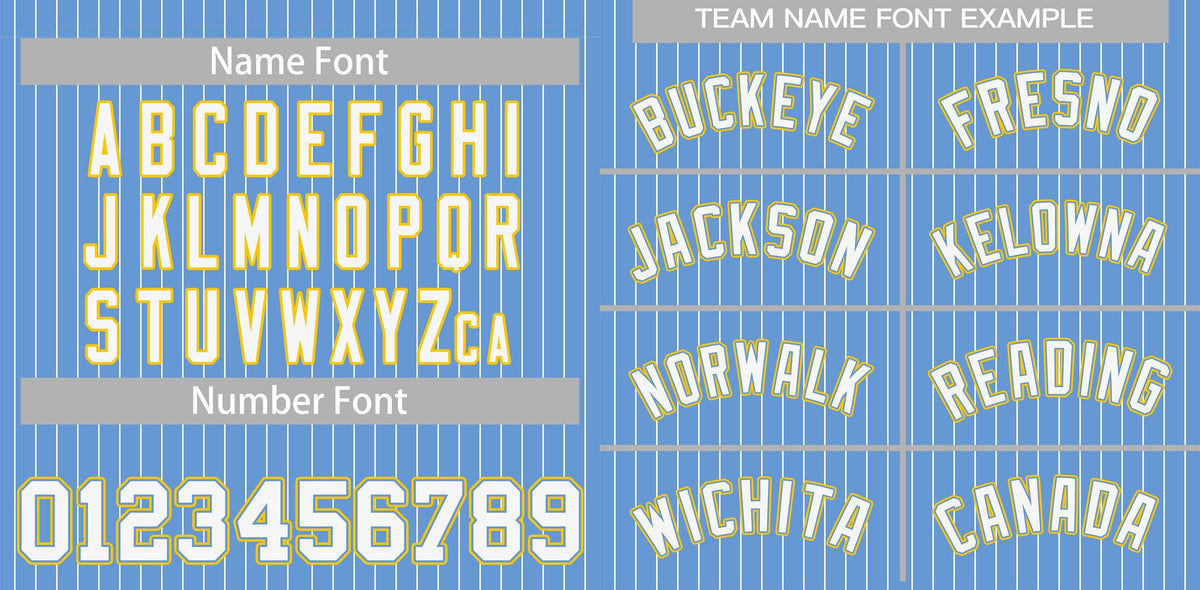 Custom Light Blue White-Gold Stripe Fashion Authentic Baseball Jersey