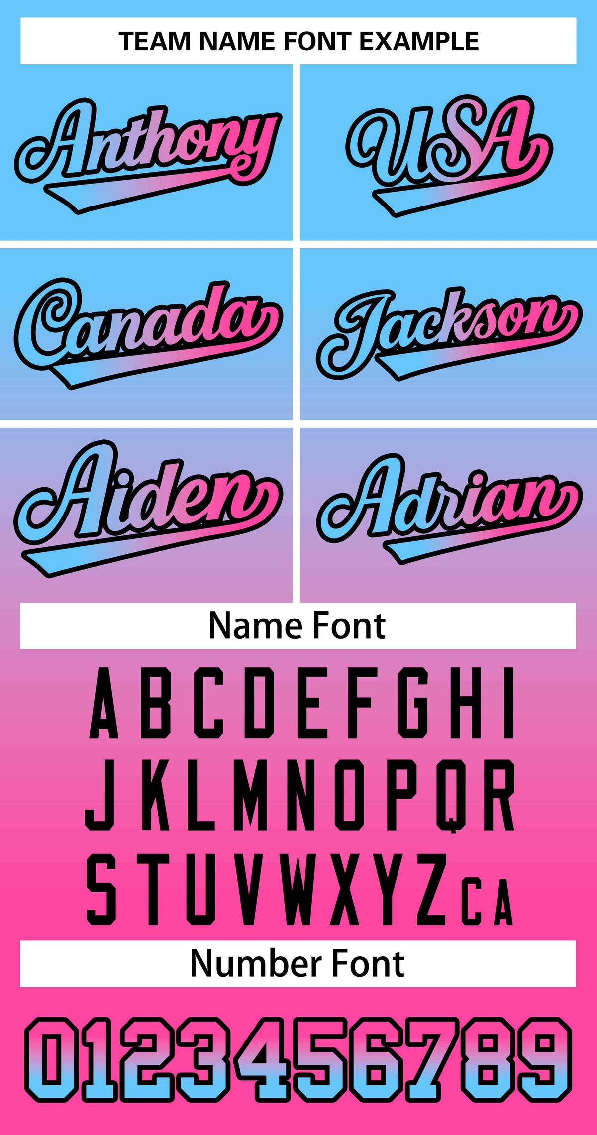 Custom Light Blue Pink Light Blue-Black Gradient Fashion Authentic Two-Button Baseball Jersey