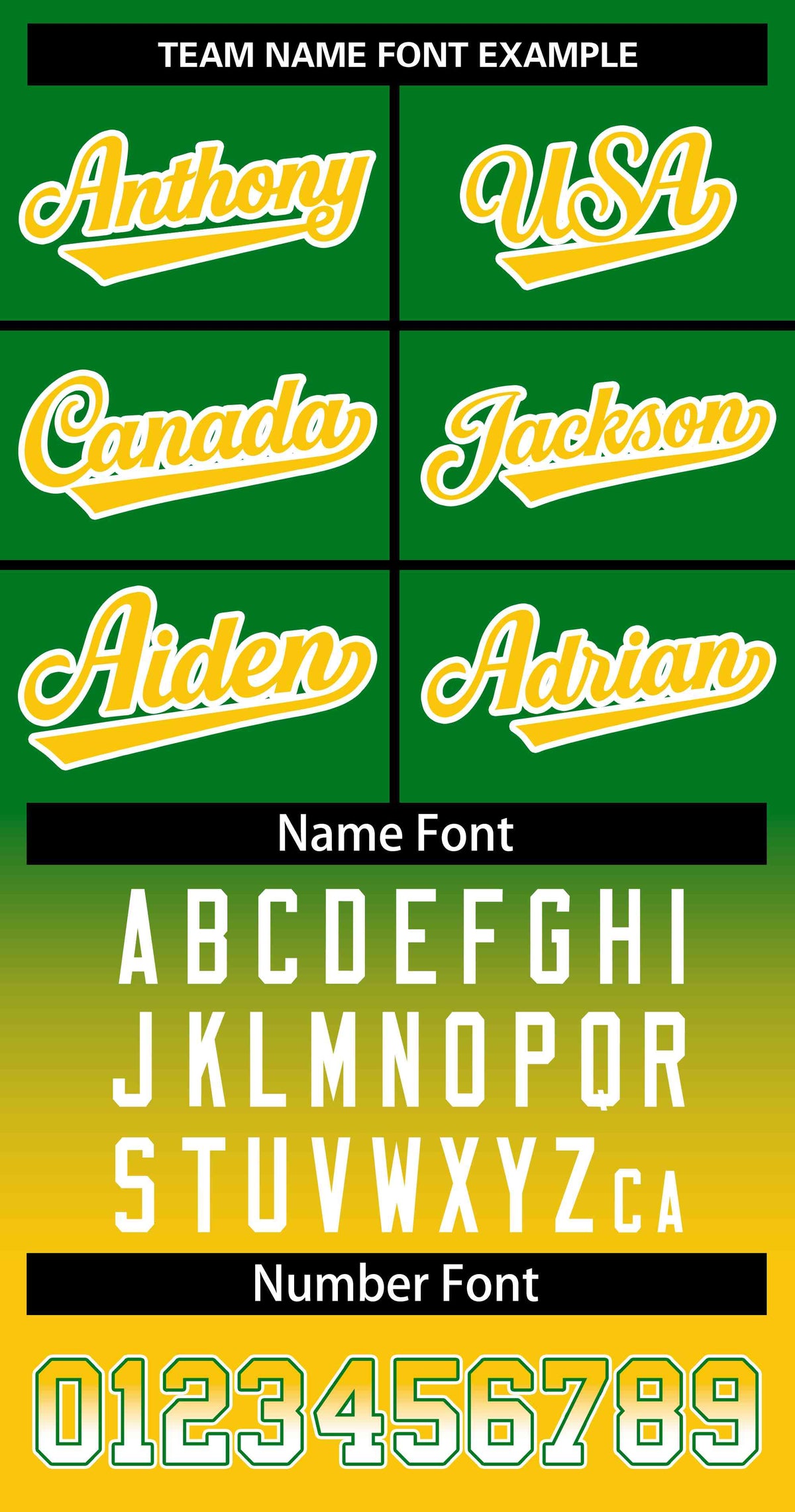 Custom Kelly Green Gold Gold-White Gradient Fashion Authentic Two-Button Baseball Jersey