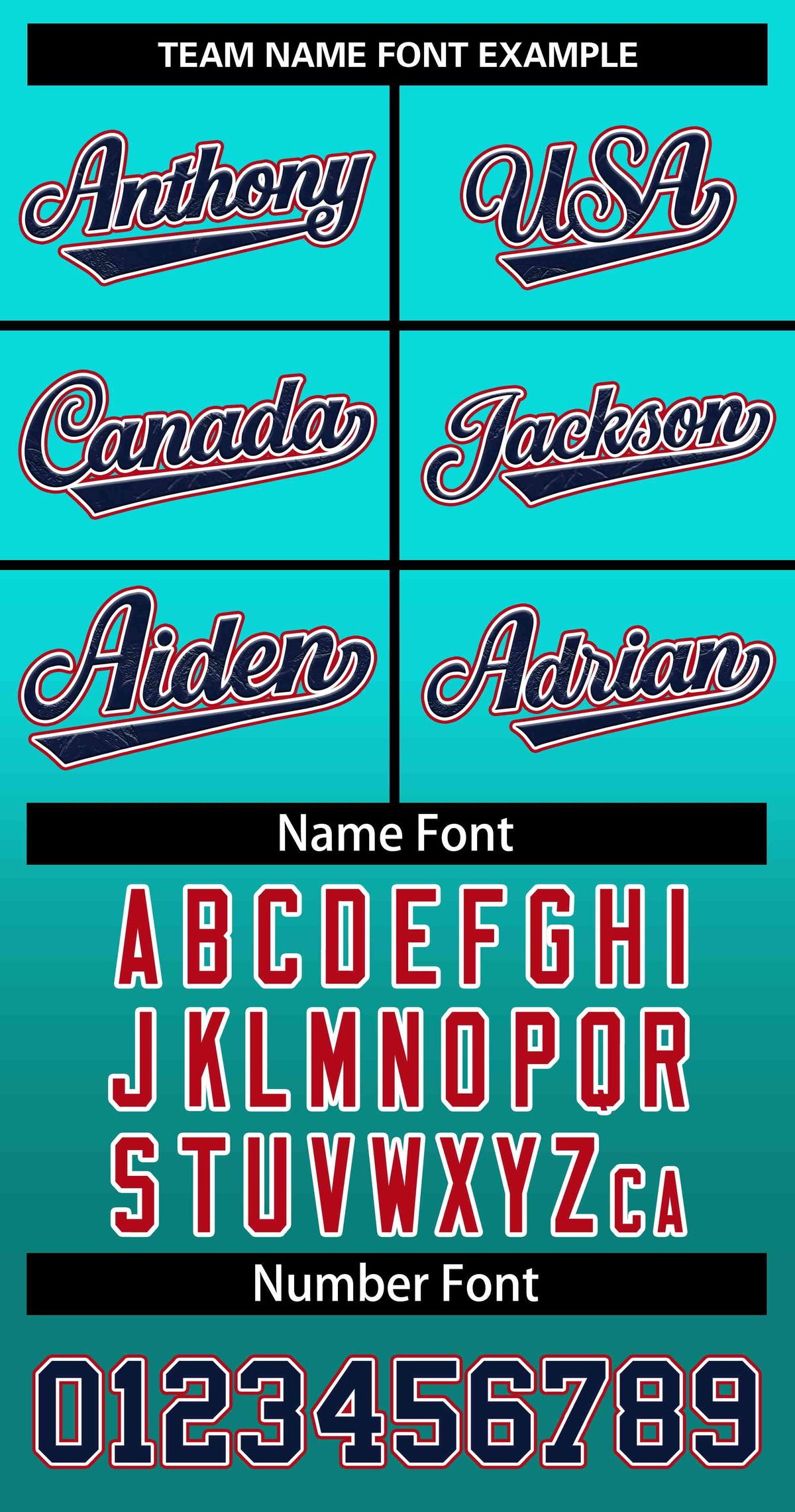 Custom Light Green Aqua Navy-White Gradient Fashion Authentic Two-Button Baseball Jersey