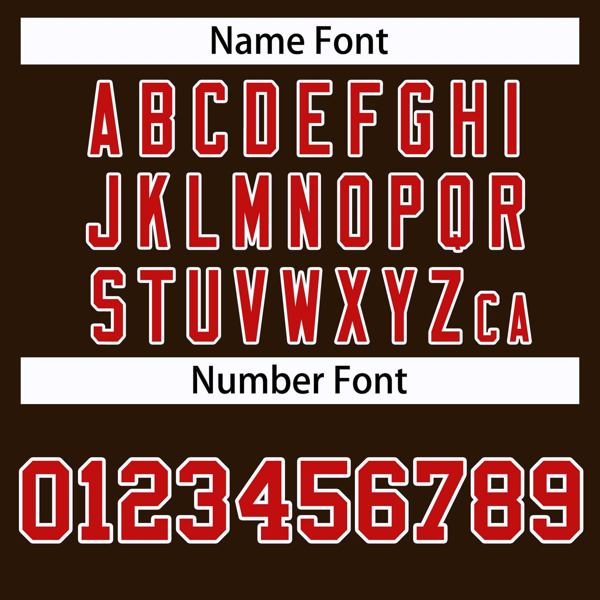 Custom Brown Red-White Classic Style Hockey Jersey