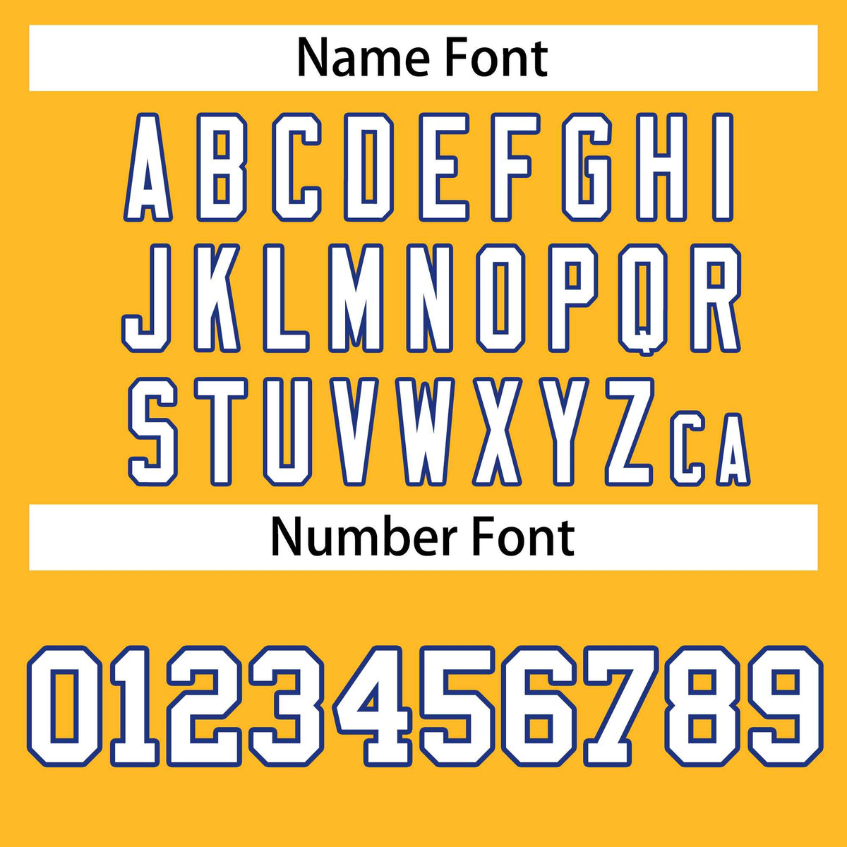 Custom Gold White-Royal Classic Style Hockey Jersey