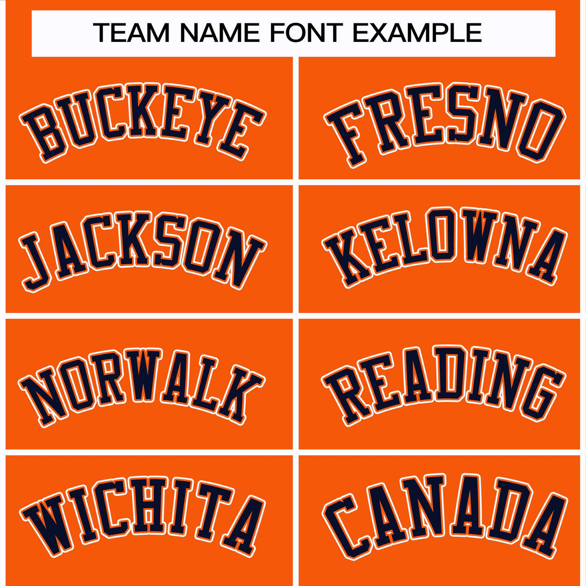 Custom Orange Navy Orange-White Classic Style Hockey Jersey