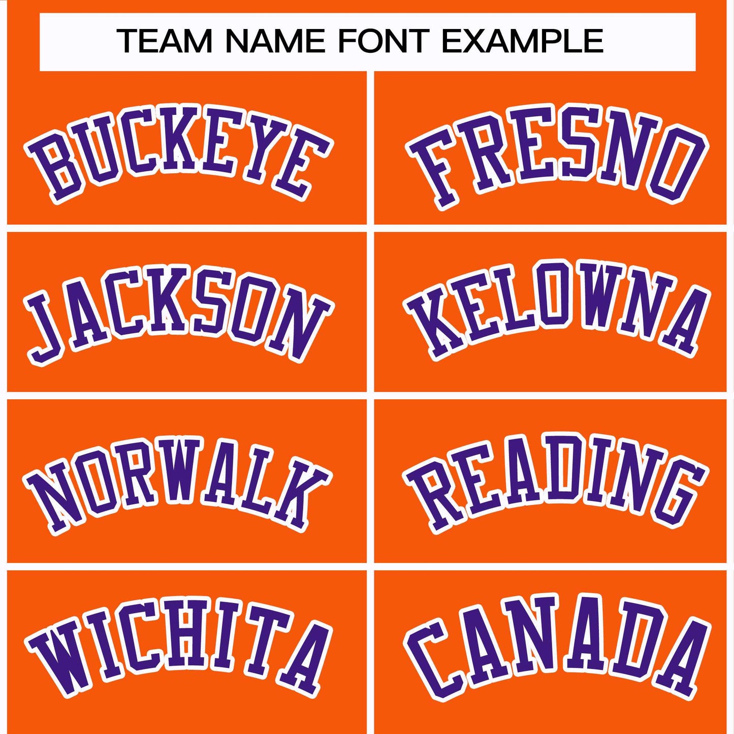 Custom Orange Purple-White Classic Style Hockey Jersey