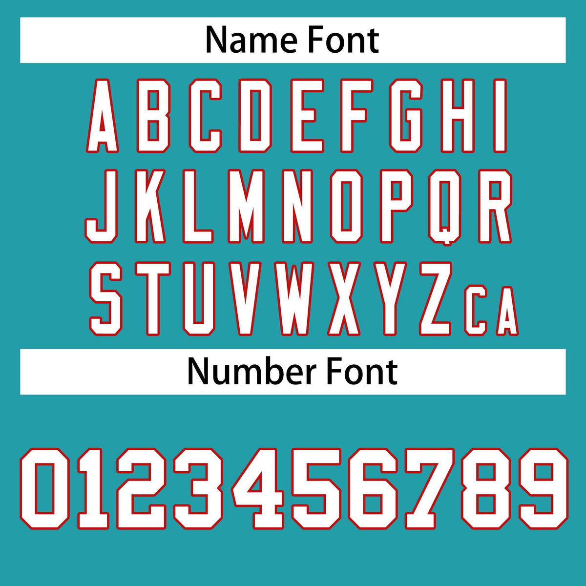 Custom Aqua White-Red Classic Style Hockey Jersey