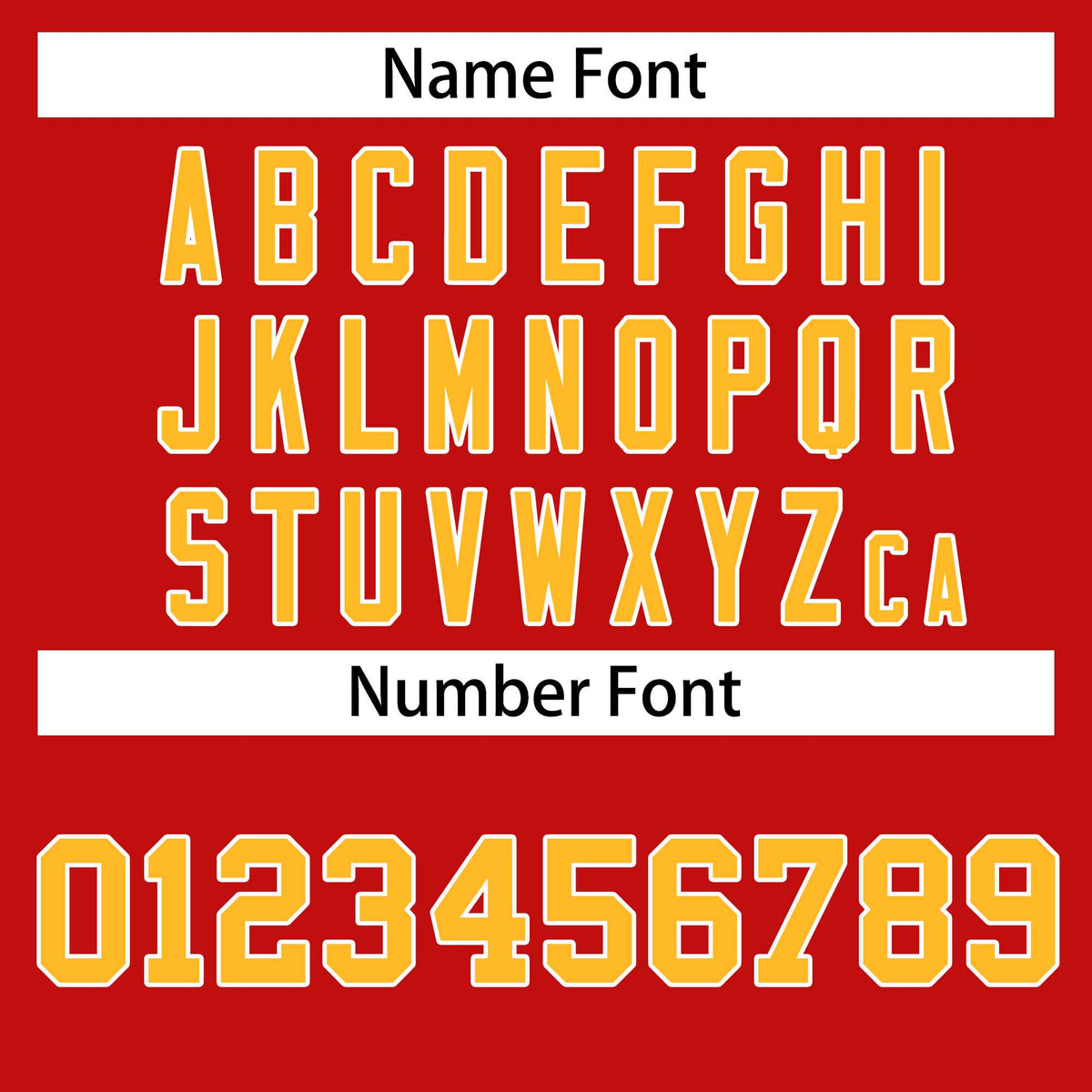 Custom Red Gold-White Classic Style Hockey Jersey