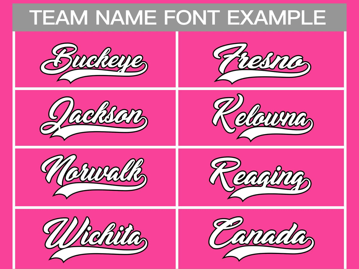 Custom Pink White-Black Classic Style Hockey Jersey