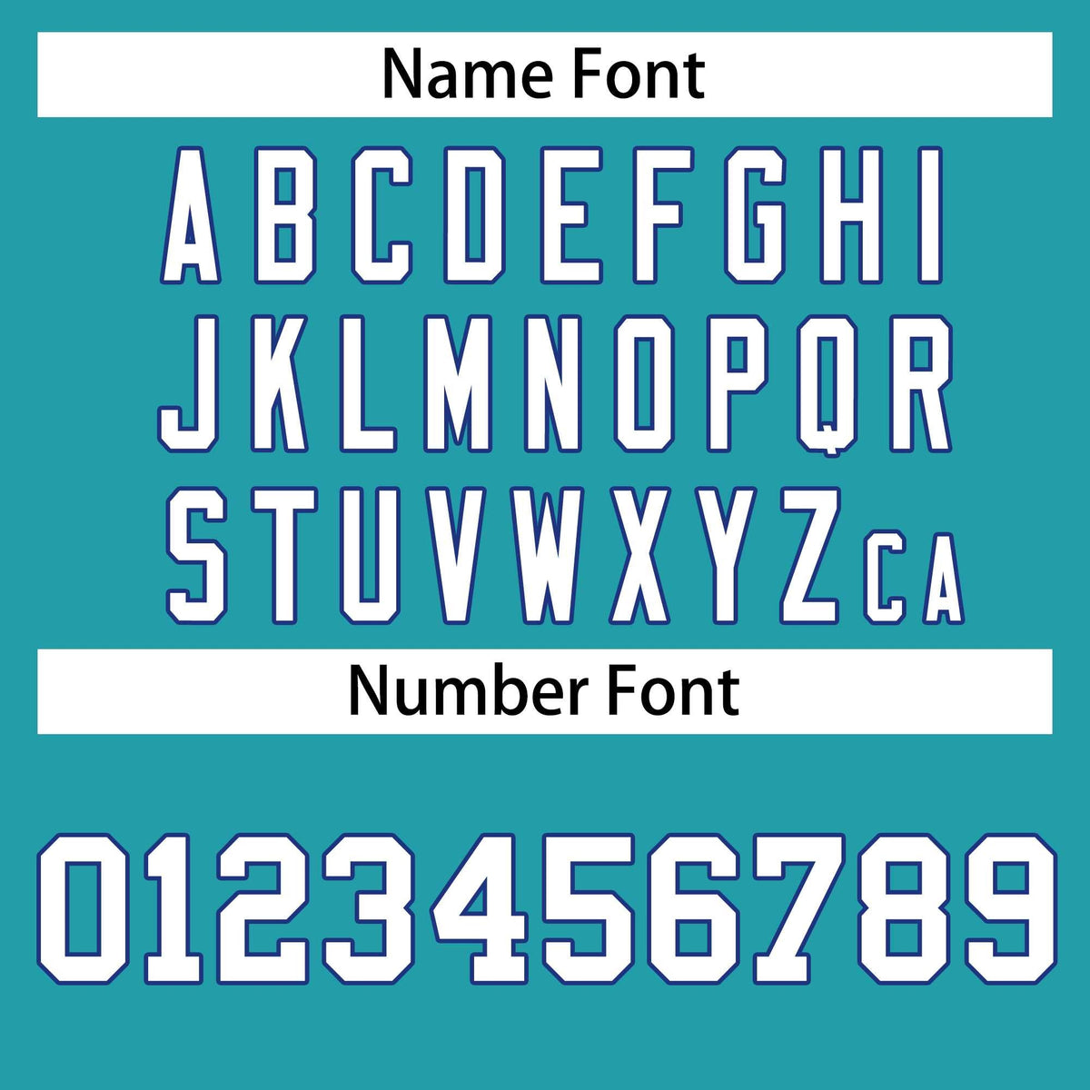 Custom Aqua White-Royal Classic Style Hockey Jersey