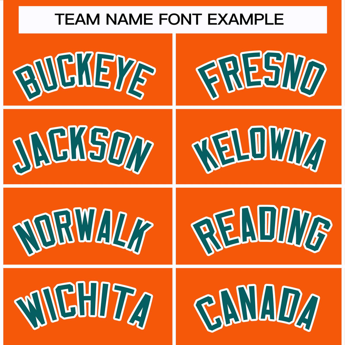 Custom Orange Aqua-White Classic Style Hockey Jersey
