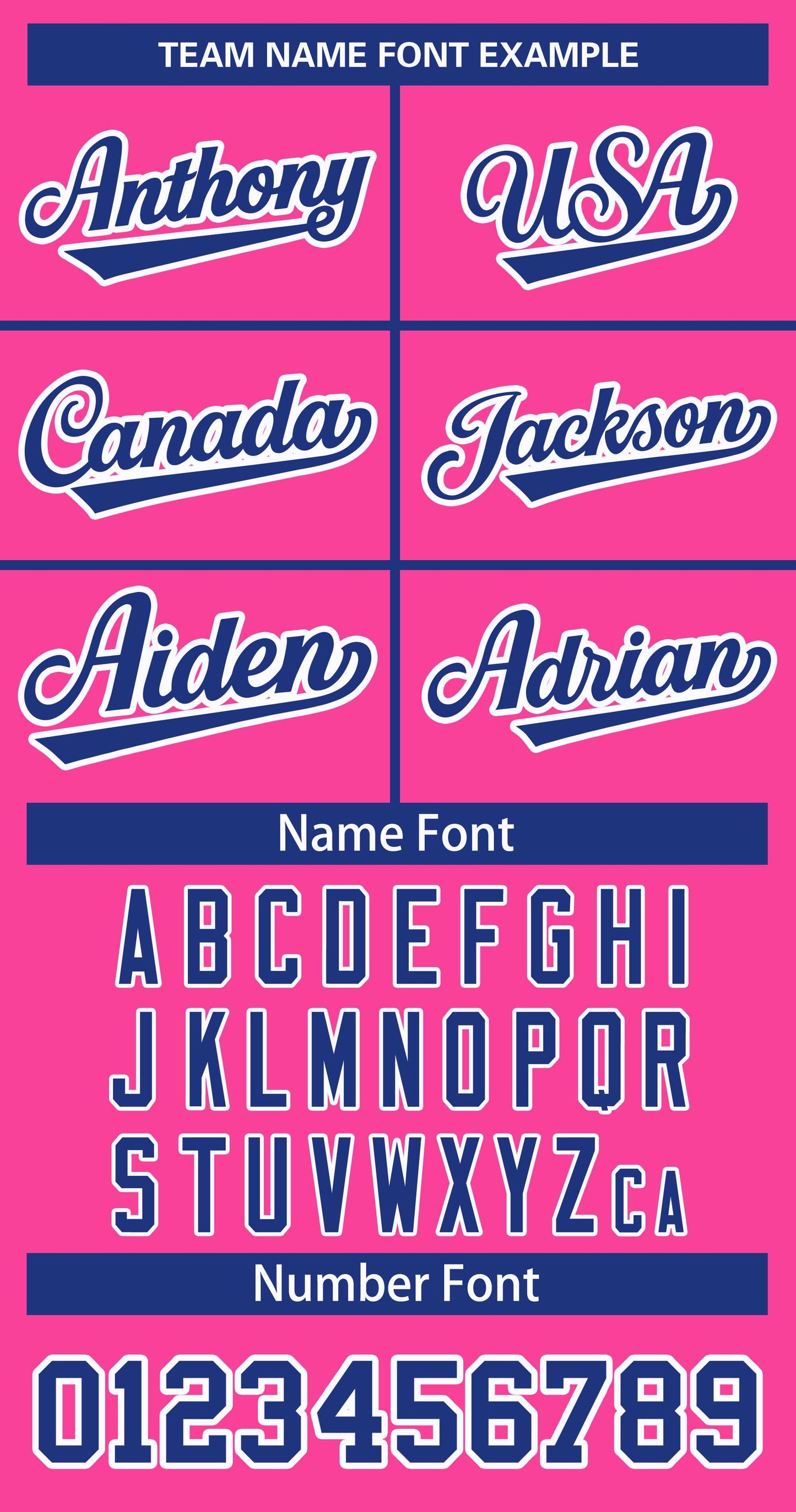 Custom Pink Royal-White Classic Style Hockey Jersey