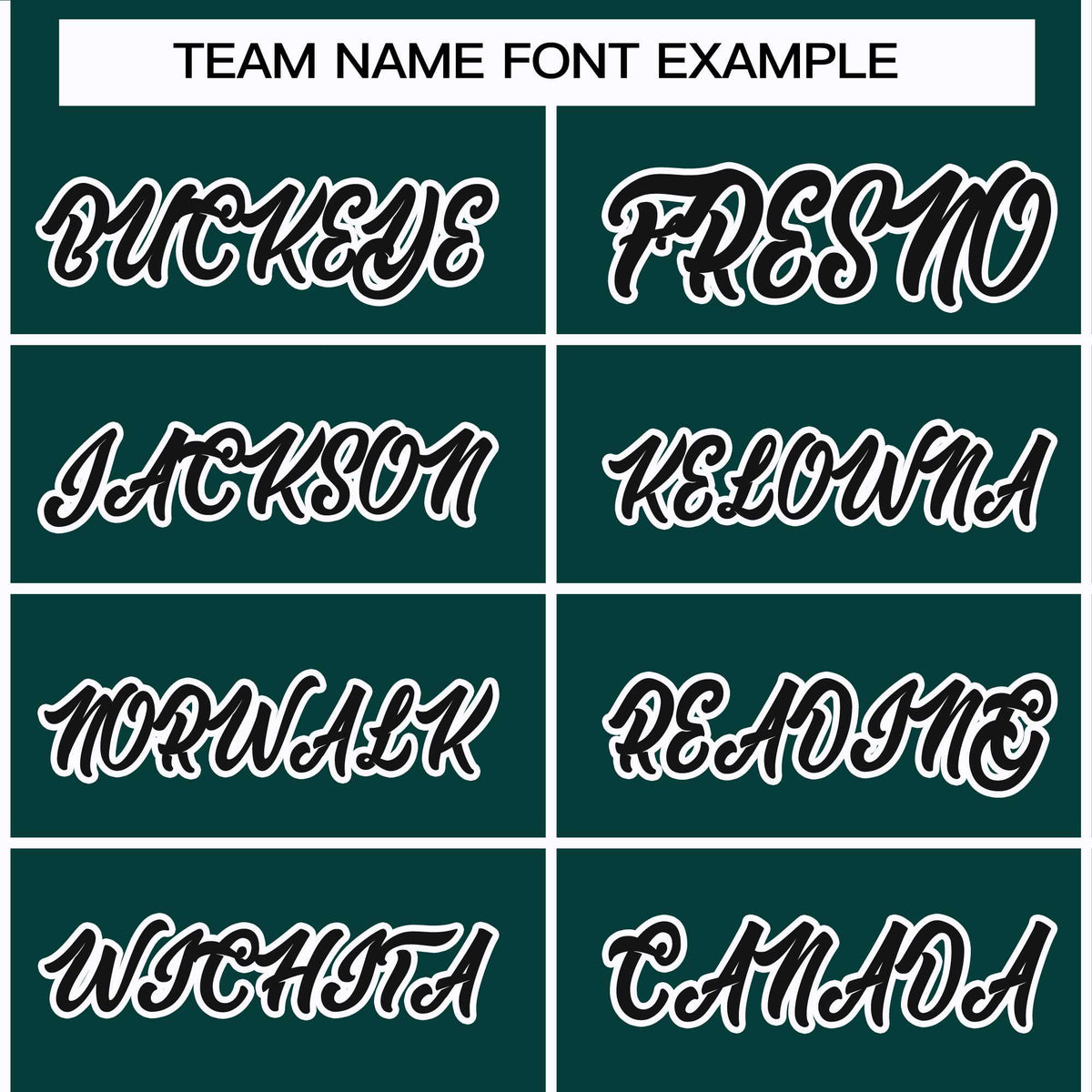 Custom Midnight Green Black-White Classic Style Hockey Jersey