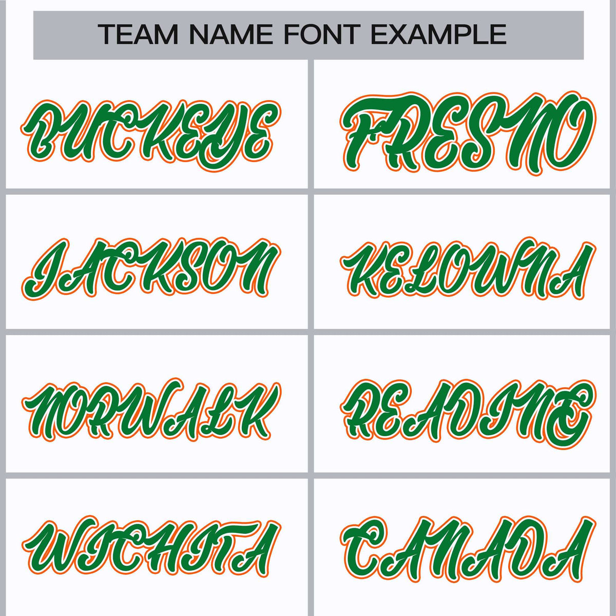 Custom White Kelly Green White-Orange Classic Style Hockey Jersey