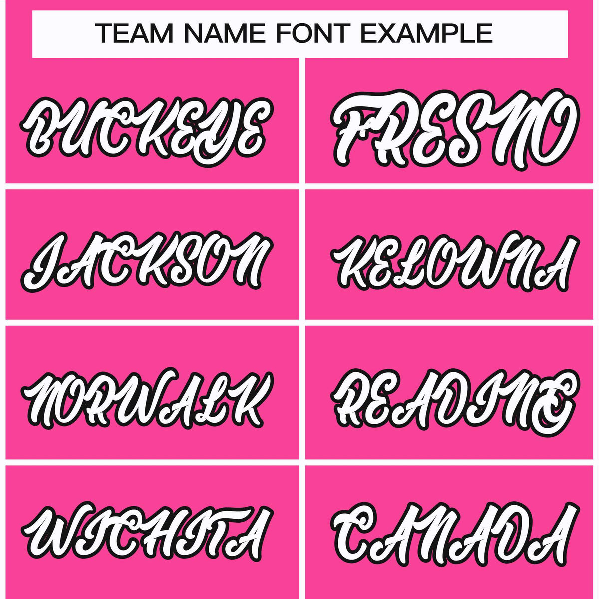 Custom Pink White-Black Classic Style Hockey Jersey