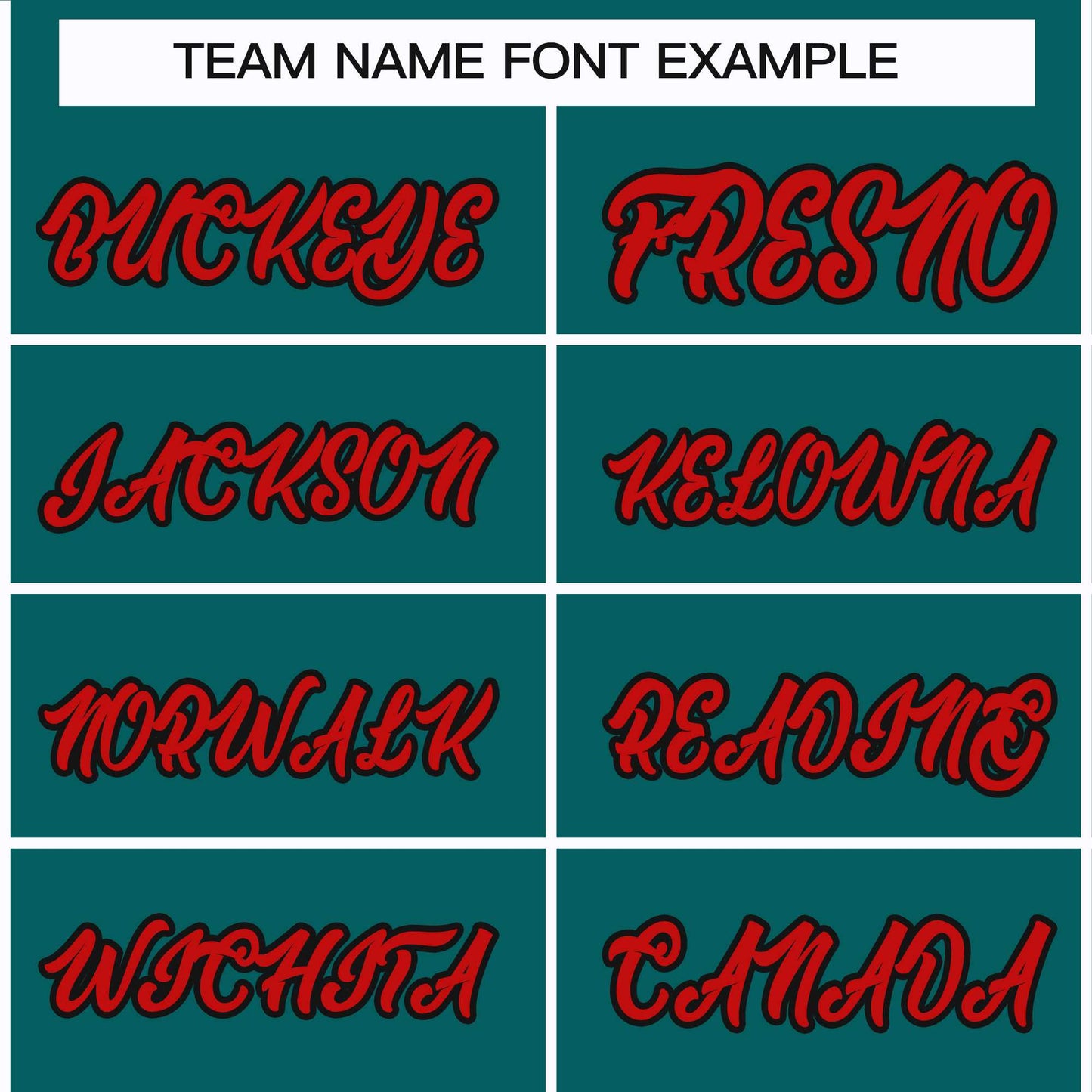 Custom Teal Red-Black Classic Style Hockey Jersey