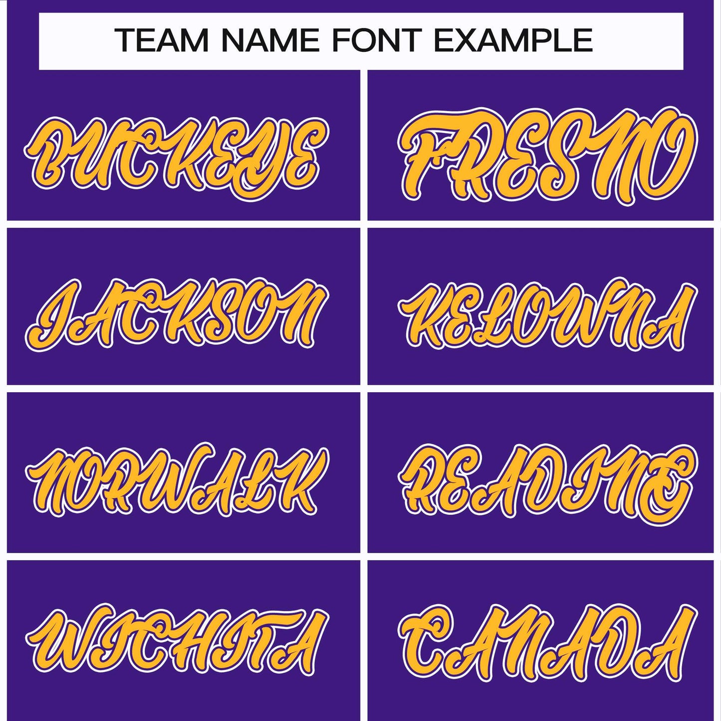 Custom Purple Gold Purple-White Classic Style Hockey Jersey