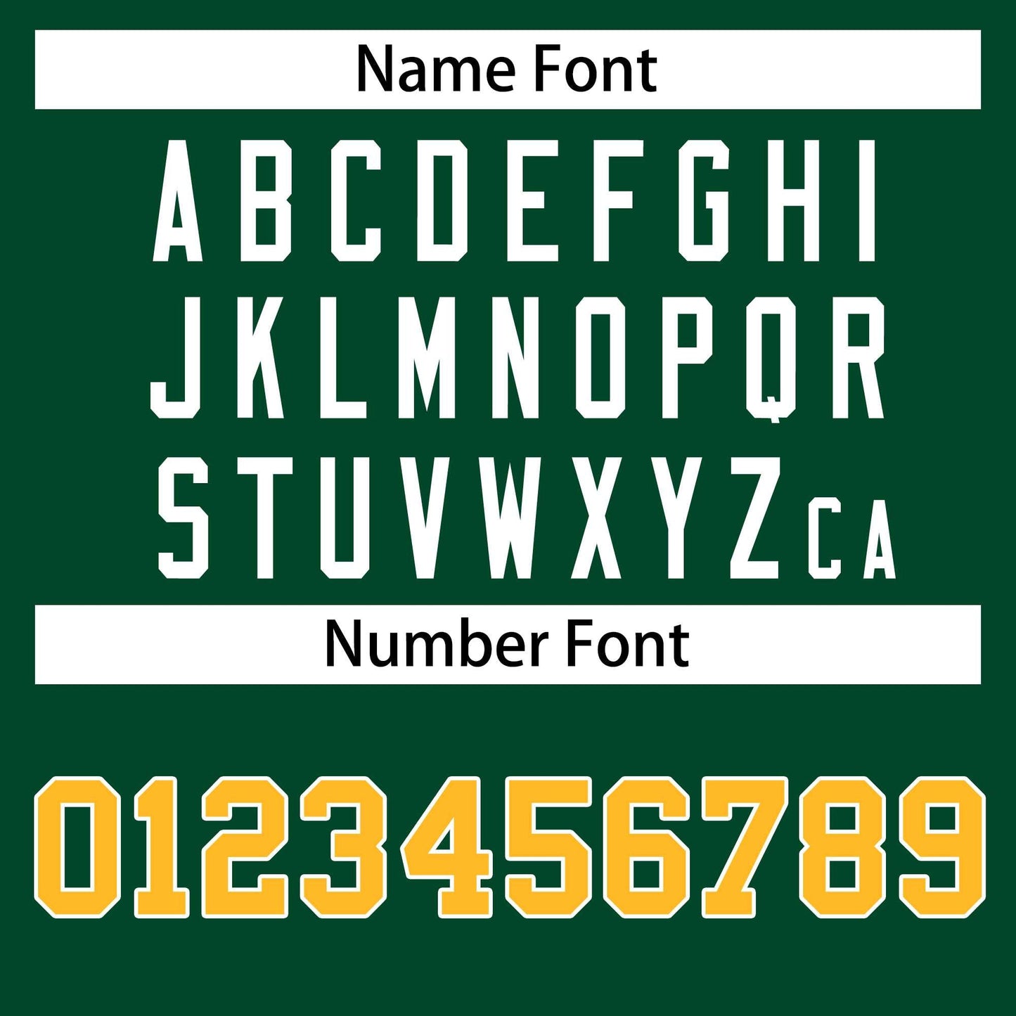 Custom Green Gold-White Classic Style Hockey Jersey