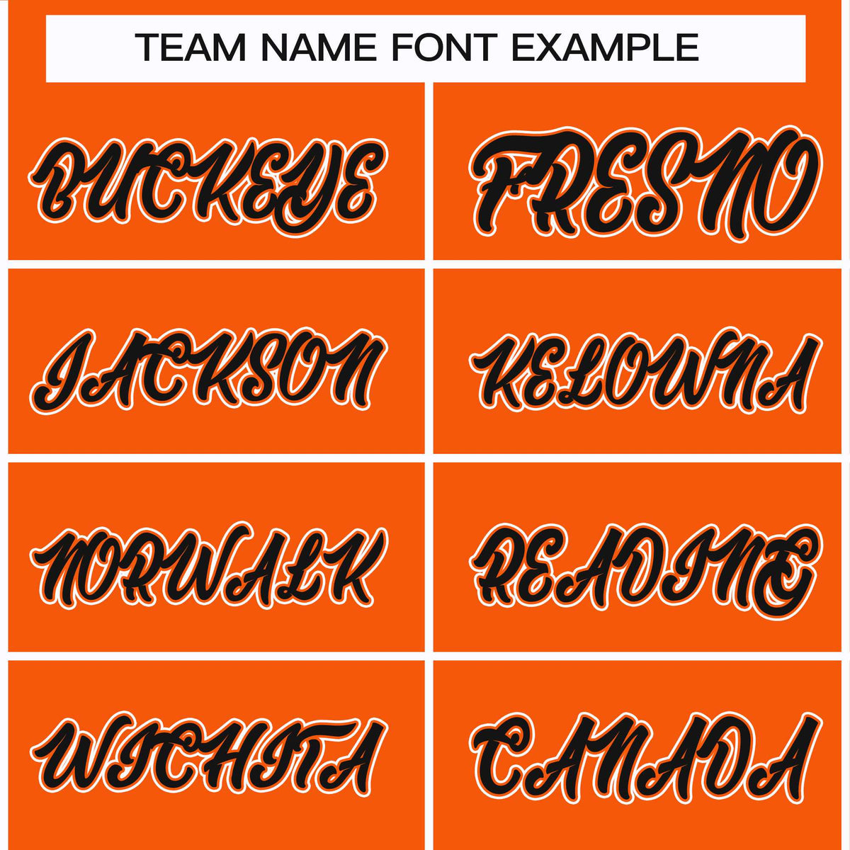 Custom Orange Black Orange-White Classic Style Hockey Jersey