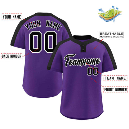 Two Button Baseball Jersey