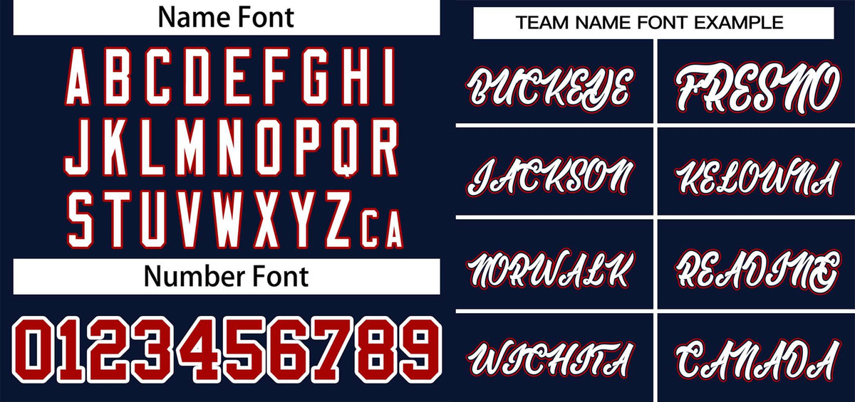 Custom Navy White-Red Classic Style Authentic Two-Button Baseball Jersey