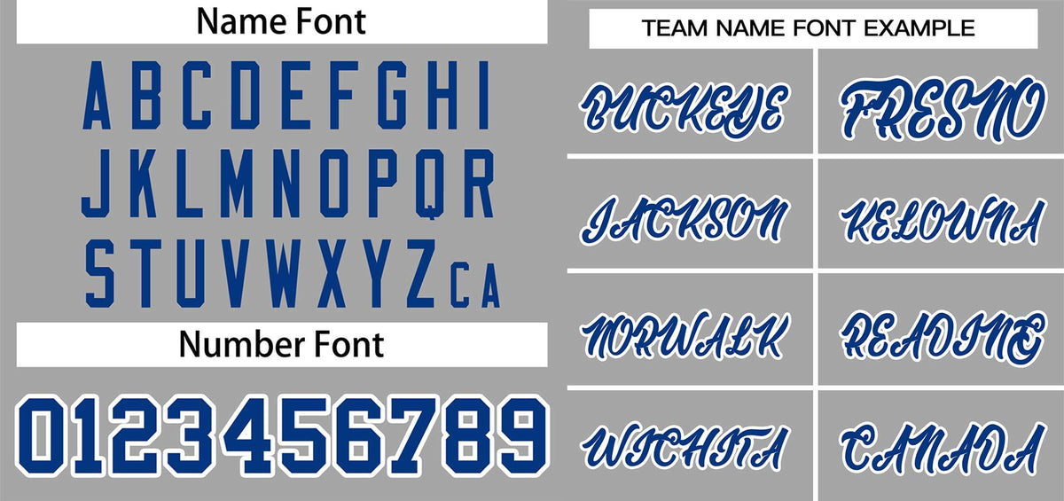 Custom Gray Royal-White Classic Style Authentic Two-Button Baseball Jersey