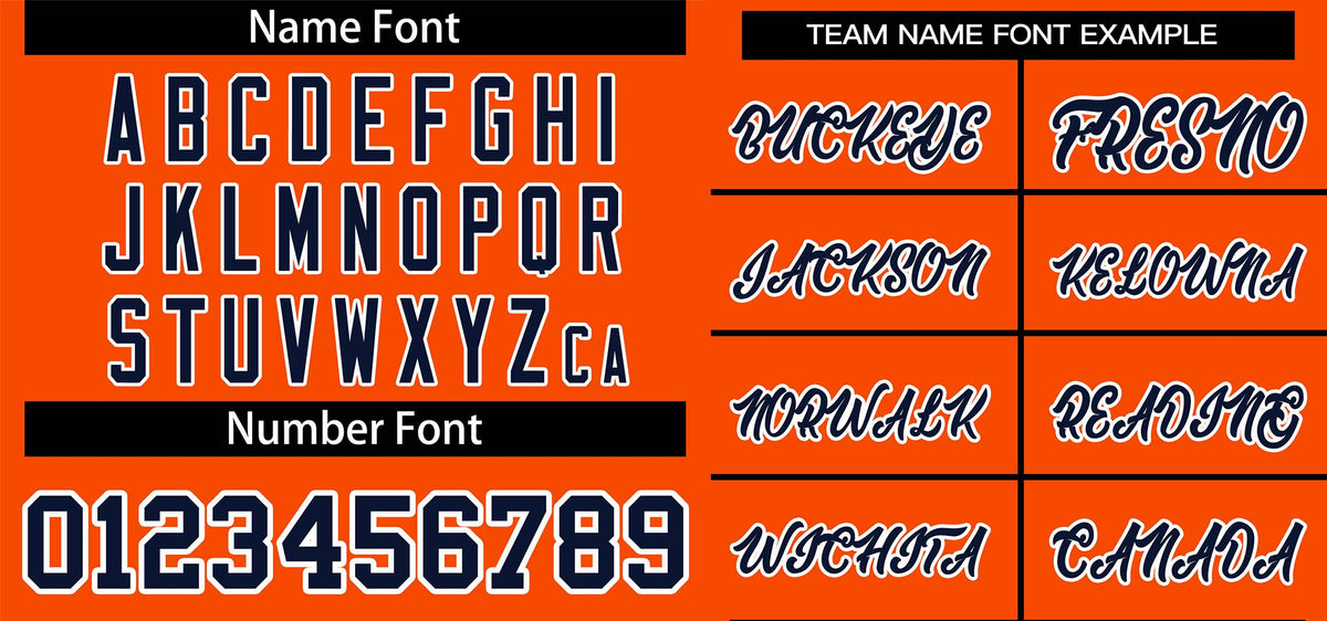 Custom Orange Navy Classic Style Outdoor Authentic Pullover Baseball Jersey