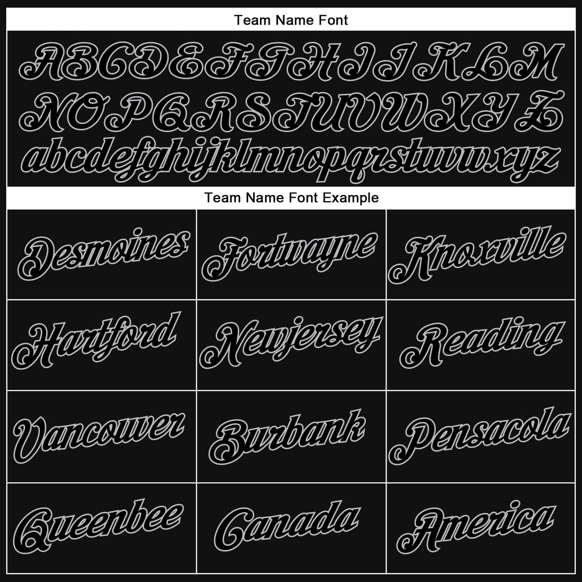 Custom Black Gray Sports Classic Style Uniform Pullover Fashion Hoodie