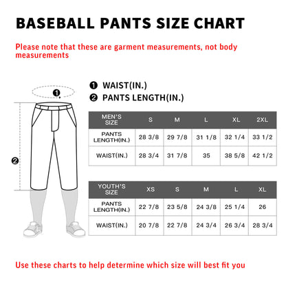 Custom Black Red Classic Fit Stretch Practice Knickers Baseball Pants
