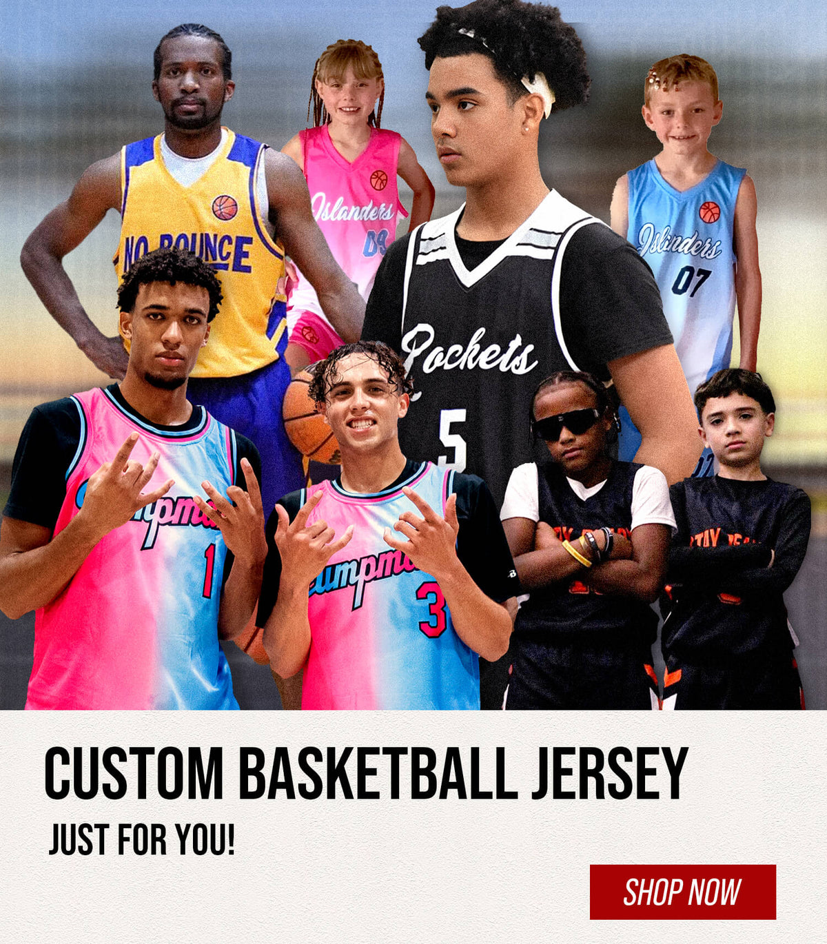 Custom  Classic Tops Breathable Basketball Jersey