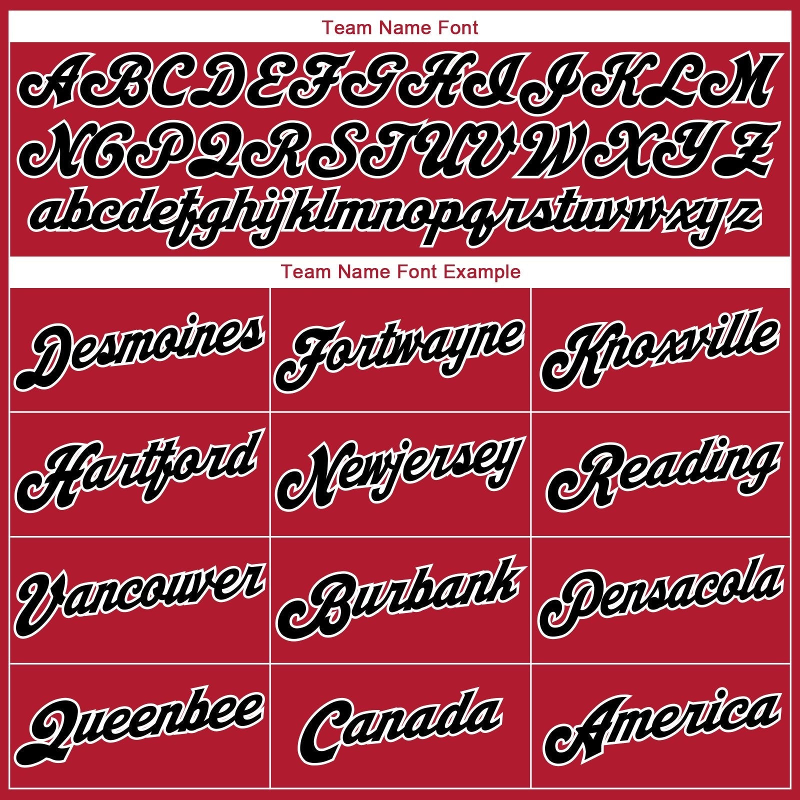 Custom Red Black-White Classic Style Uniform Pullover Fashion Hoodie